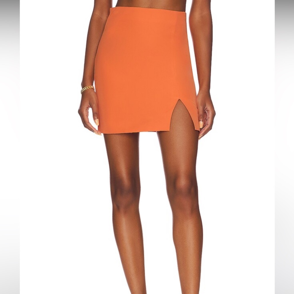 Athena Mini Skirt in Orange Fizz
Bardot size L